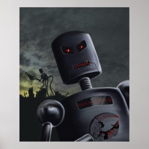 Skriv ut Demon Bots Poster