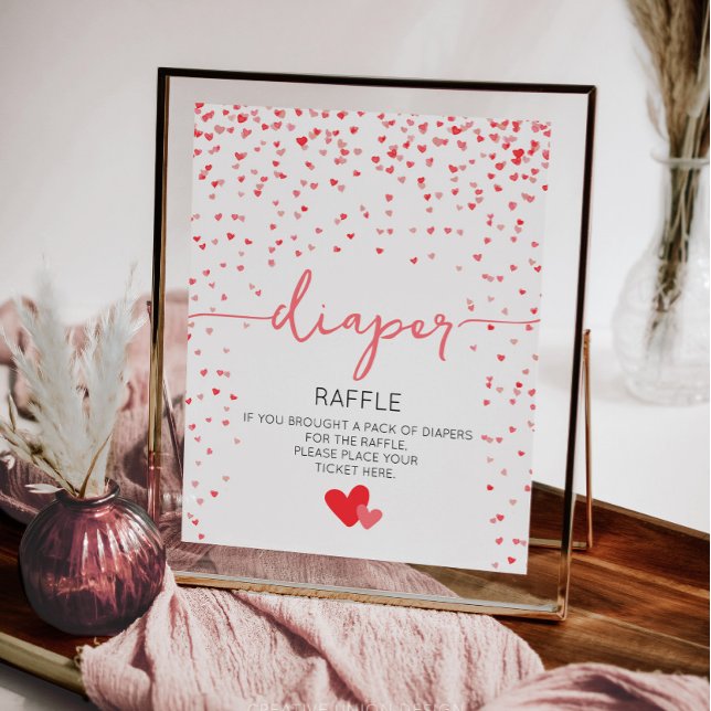 Skriv ut digitalt eller skriv ut kortfattat format poster (little sweetheart baby shower)