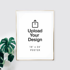 Skriv ut din 18" x 24" affisch digital nedladdning