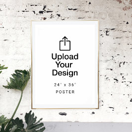 Skriv ut din 24" x 36" affisch digital nedladdning