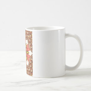 Skriv ut Dockle Blommigt Art Kaffemugg