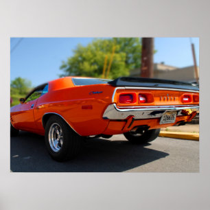 Skriv ut Dodge Challenger Poster