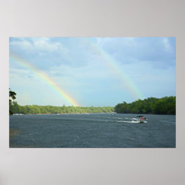 Skriv ut dubbla för regnbåge poster