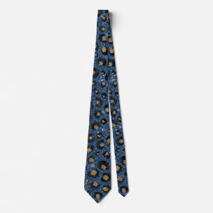 Skriv ut elegant Blue Glitter Black Guld Leopard Slips