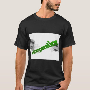 Skriv ut enhets- och samarbetstext t shirt
