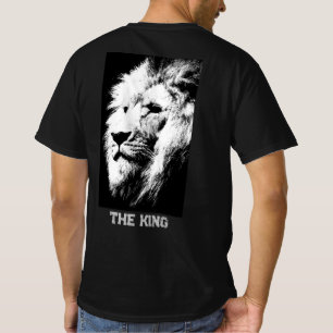 Skriv ut ett modernt värde för Lejona Ansikte-Mana T Shirt
