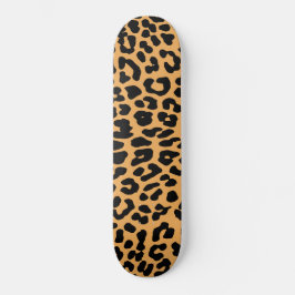 Skriv ut Fantastisk Girls Leopard Skateboard Bräda 19,5 Cm