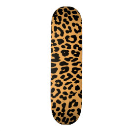 Skriv ut Fantastisk Girls Leopard Skateboard Bräda 19,5 Cm