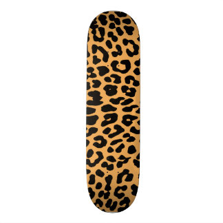 Skriv ut Fantastisk Girls Leopard Skateboard Bräda 19,5 Cm