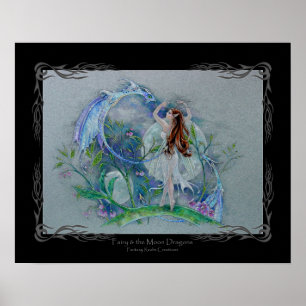 Skriv ut Fantasy Realm Crem Poster