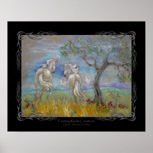 Skriv ut Fantasy Realm Crem Poster