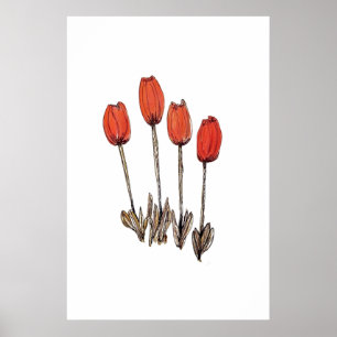 Skriv ut färdigt konst poster
