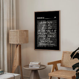 Skriv ut färgrutor 3:17 poster