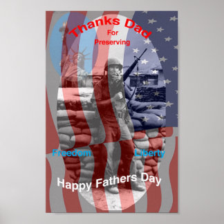 Skriv ut fars dag poster