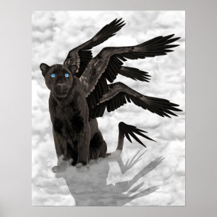 Skriv ut Fe i svartvitt Poster
