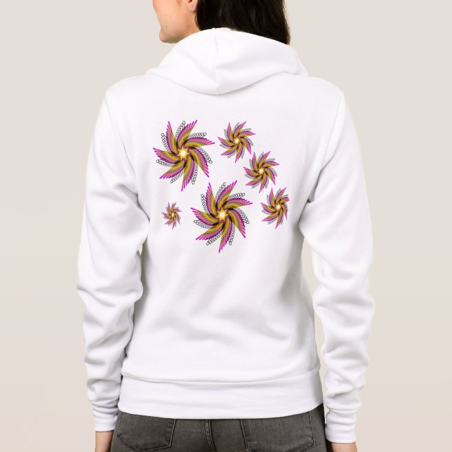 skriv ut flora t shirt (Baksida)