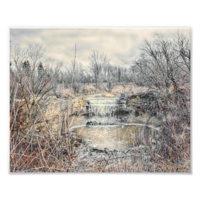 Skriv ut fonferek Falls Fototryck (Framsidan)