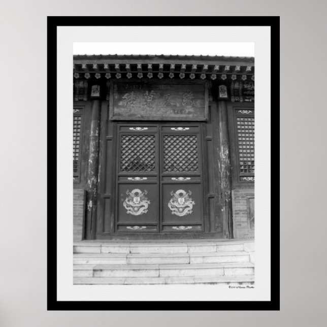 Skriv ut för Temple-dörr Poster (Framsidan)