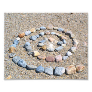 Skriv ut foto för Beach Spiral