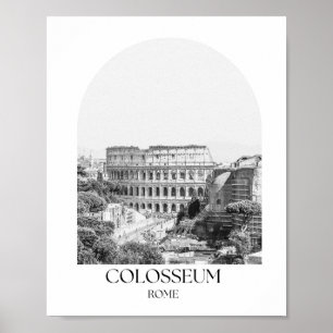 Skriv ut fotot i Colosseum Rom Arch Poster