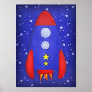 Skriv ut Frakten Rocket Poster