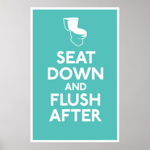 Skriv ut från Bathroom Humor Poster