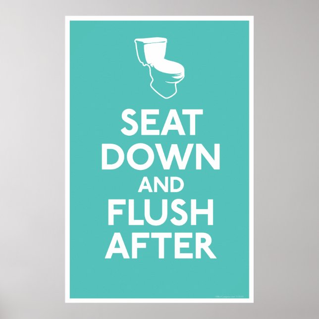 Skriv ut från Bathroom Humor Poster (Framsidan)