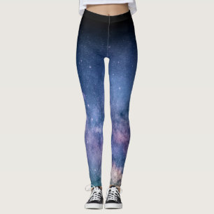 Skriv ut Galaxy Space Leggings
