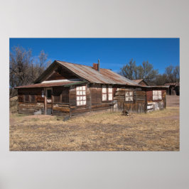 Skriv ut: Gamla trähus Poster