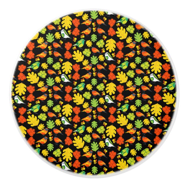 Skriv ut Garden Bird Home Decor Knopp (Framsidan)