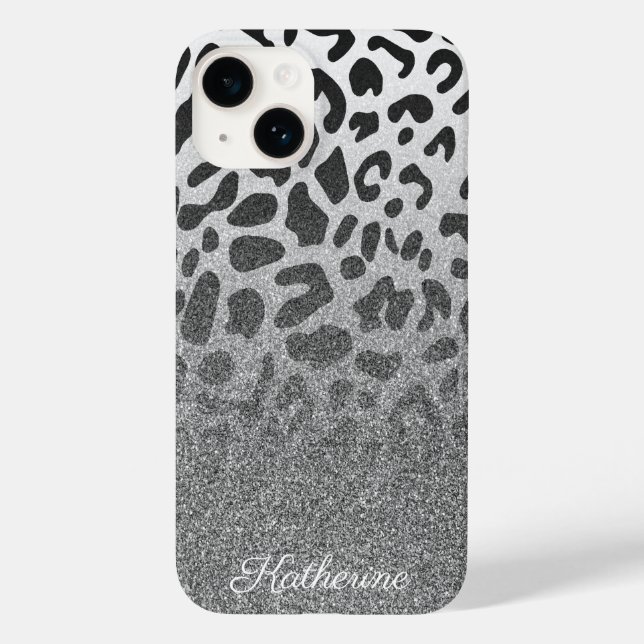 Skriv ut glitter Leopard (Baksida)