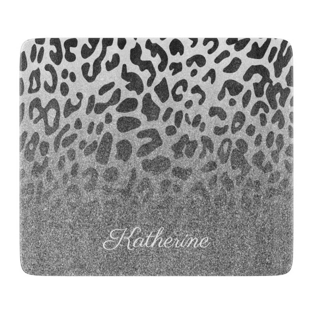 Skriv ut glitter Leopard (Framsidan)
