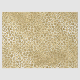 Skriv ut Glitzy Glam Guld Glitter Leopard