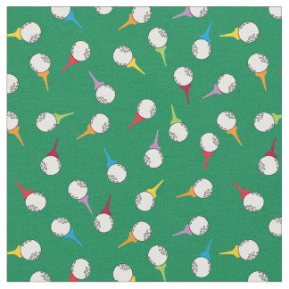 Skriv ut Golf Bollar och Tees Tyg