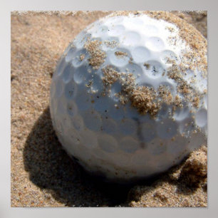 Skriv ut Golf Sand Trap Poster