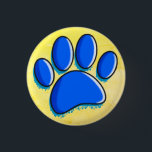 Skriv ut Graffiti Art Hund Paw Knapp<br><div class="desc">Tryckning av hund på lera gata. Knappar för anpassningsbar. Gift idé för hundälskare i alla åldrar.</div>