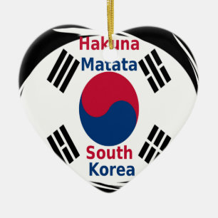 Skriv ut/grafik på Hakuna Matata Art i Sydkorea Julgransprydnad Keramik