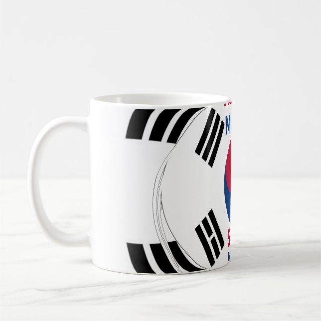 Skriv ut/grafik på Hakuna Matata Art i Sydkorea Kaffemugg (Vänster)