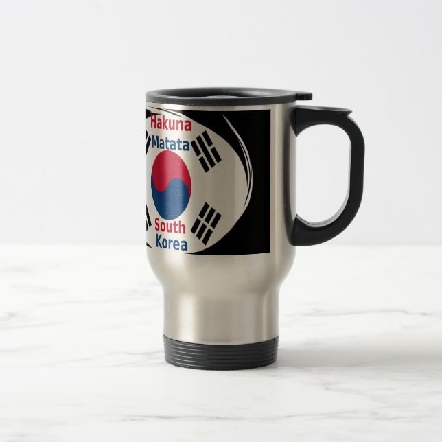 Skriv ut/grafik på Hakuna Matata Art i Sydkorea Resemugg (Höger)
