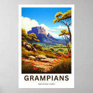 Skriv ut Grampians National Park Travel Poster