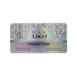 Skriv ut Grått--snake-skaldjur i Coola Adressetikett