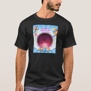 Skriv ut grattis på födelsedagen till dig t shirt