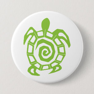 Skriv ut Grönten Turtle Knapp