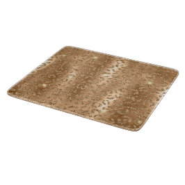 Skriv ut guld Glam Glitter Leopard