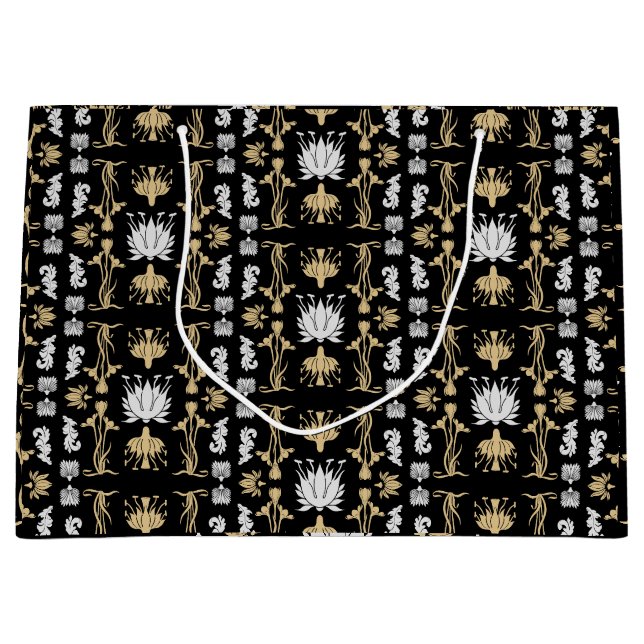 Skriv ut guld Retro Art nouveau (Framsidan)