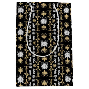 Skriv ut guld Retro Art nouveau