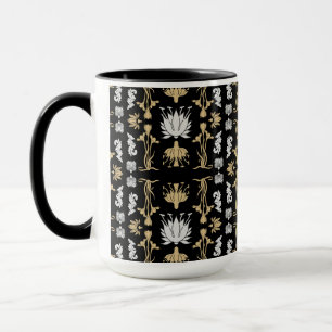 Skriv ut guld Retro Art nouveau Mugg