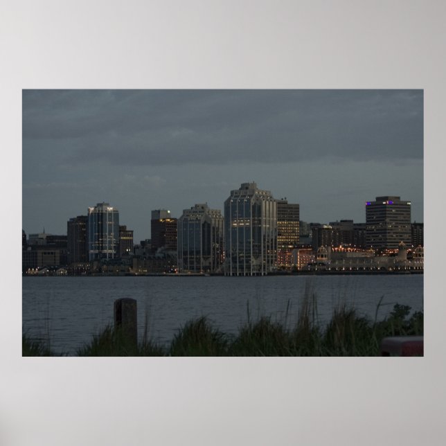 Skriv ut Halifax Harbour Poster (Framsidan)