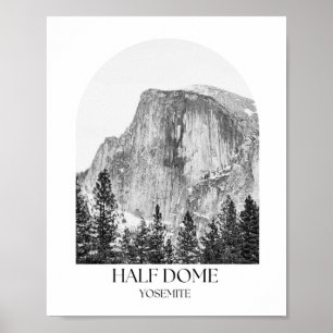 Skriv ut halvdomsbild av Yosemite Arch Photo Poster