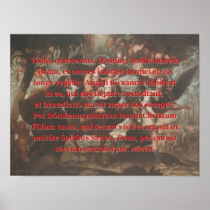 Skriv ut Heliga i Night Prayer-familjen Poster